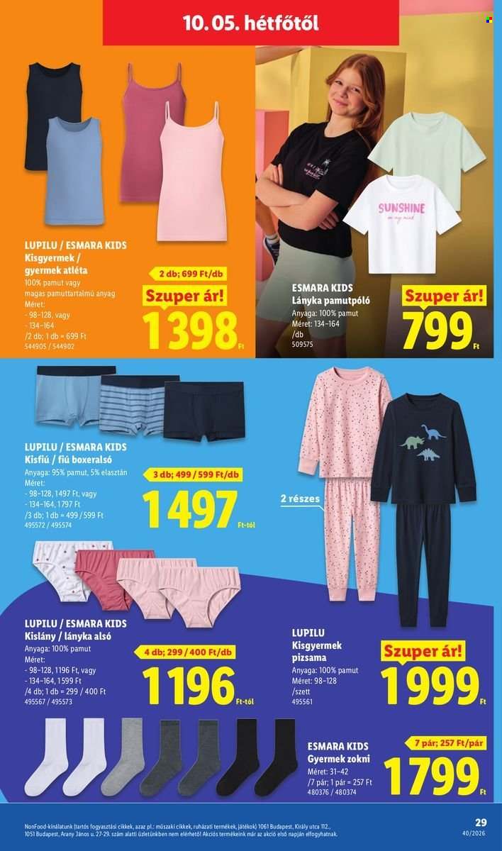 Lidl akciós újság érvényes:  - 2026.10.01 - 2026.10.07. 29. oldal Oldal 29