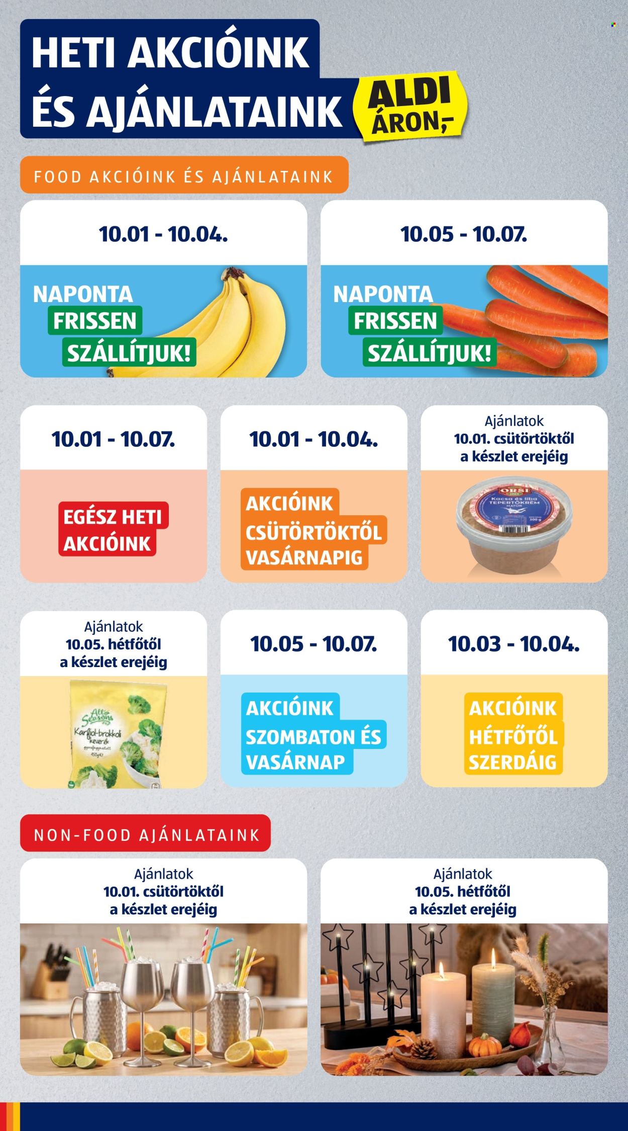 Aldi akciós újság érvényes:  - 2026.10.01 - 2026.10.07. 4. oldal Oldal 4