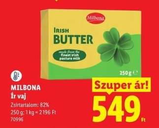 Milbona Ír vaj