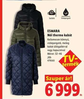 Esmara Női thermo kabát