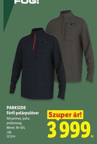 PARKSIDE Férfi polárpulóver