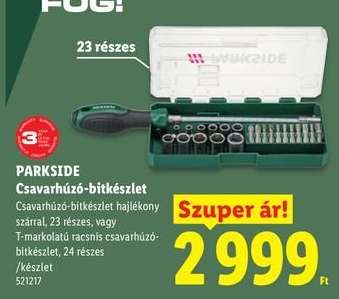 PARKSIDE Csavarhúzó-bitkészlet