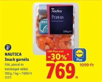 NAUTICA Snack garnéla