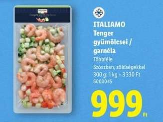 ITALIAMO Tenger gyümölcsei / garnéla