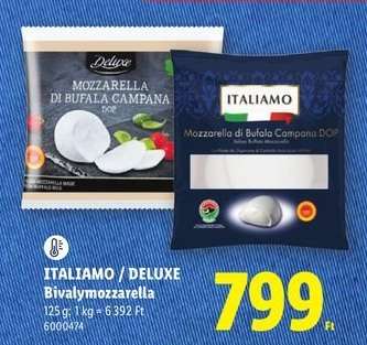 ITALIAMO / DELUXE Bivalymozzarella