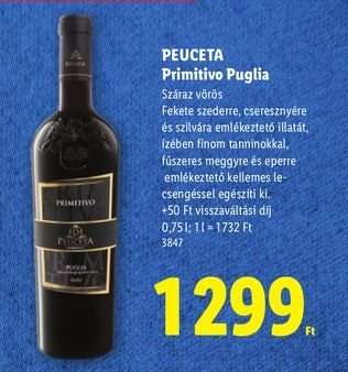 PEUCETA Primitivo Puglia*