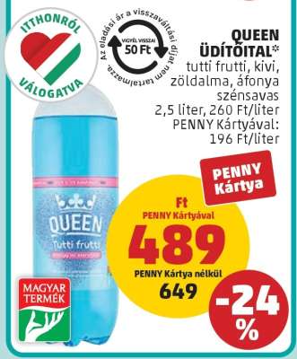 QUEEN Üdítőital