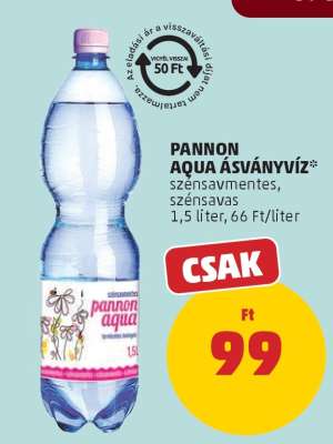 Pannon Aqua Ásványvíz
