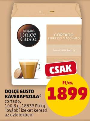 Dolce Gusto Kávékapszula