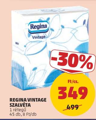 REGINA VINTAGE SZALVÉTA