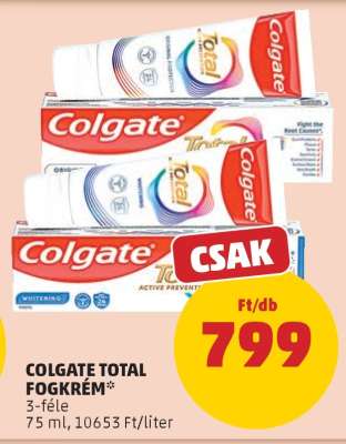 Colgate Total fogkrém