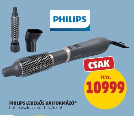 PHILIPS LEVEGŐS HAJFORMÁZÓ