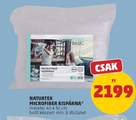 NATURTEX MICROFIBER KISPÁRNA