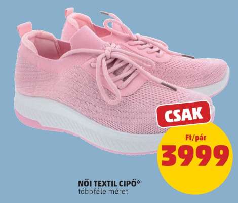 Női Textil Cipő