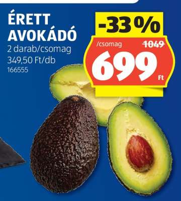 Érett avokádó