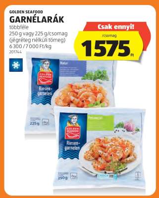 Golden Seafood Garnelarák