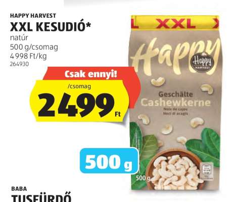 HAPPY HARVEST XXL KESUDIÓ