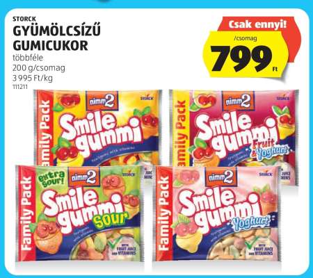 Storck Gyümölcsízű GUMICUKOR
