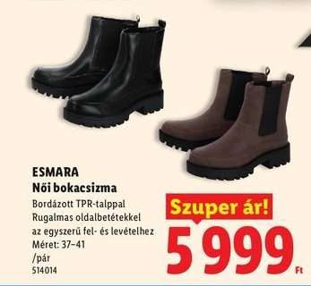 Esmara Női bokacsizma