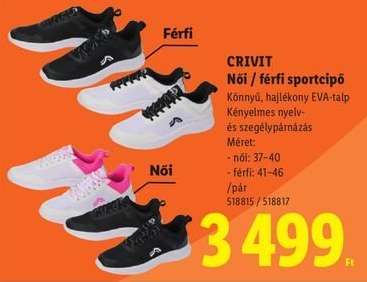 CRIVIT Női / férfi sportcipő