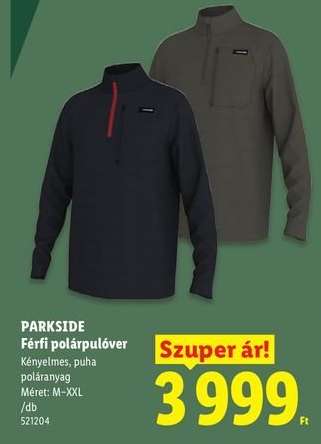 PARKSIDE Férfi polárpulóver