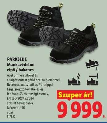 PARKSIDE Munkavédelmi cipő / bakancs