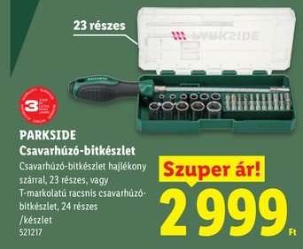 PARKSIDE Csavarhúzó-bitkészlet