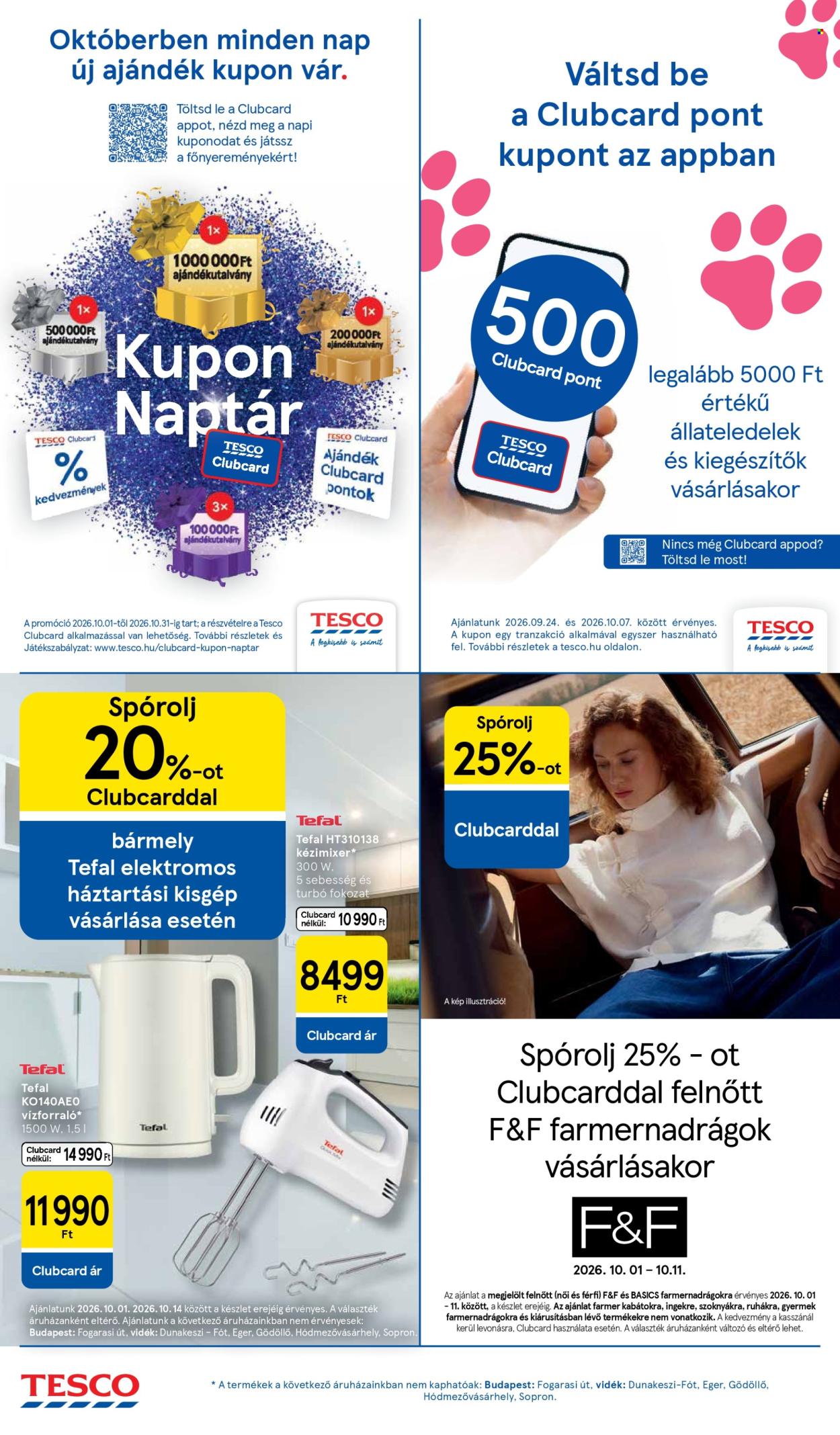 TESCO akciós újság érvényes:  - 2026.10.01 - 2026.10.07. 16. oldal Oldal 16
