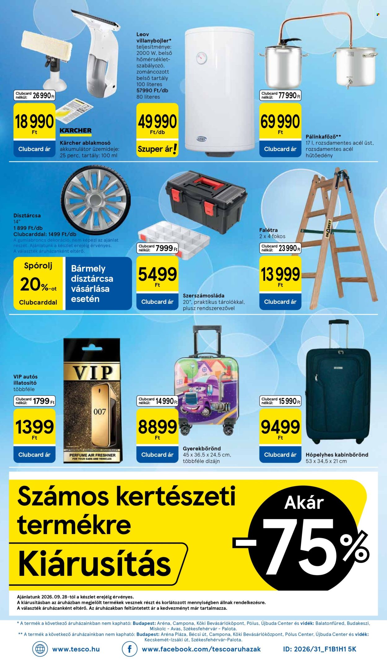 TESCO akciós újság érvényes:  - 2026.10.01 - 2026.10.07. 30. oldal Oldal 30