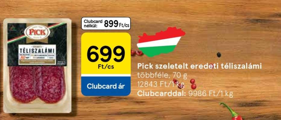 Pick szeletelt eredeti téliszalámi