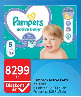Pampers Active Baby pelenka