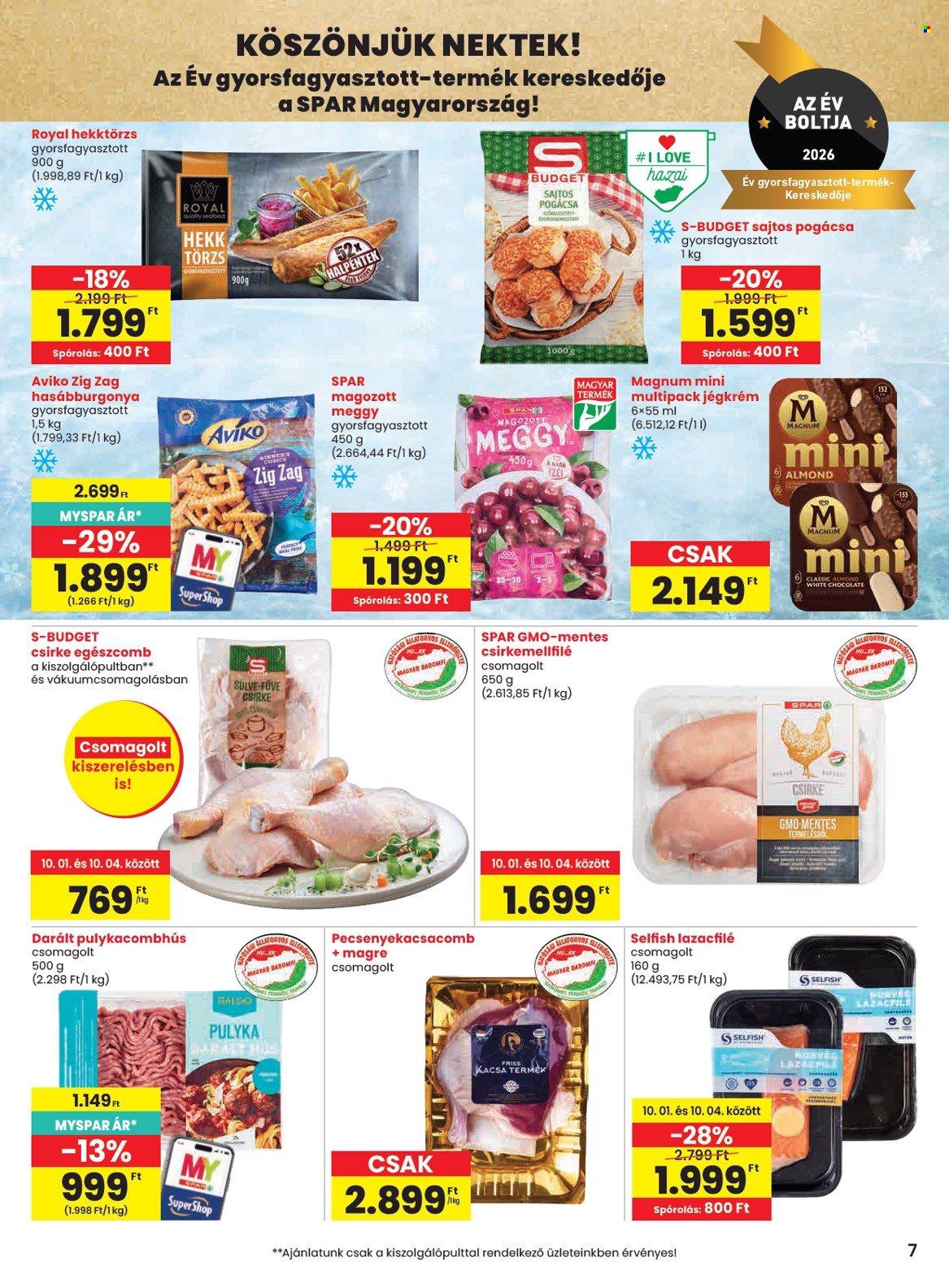 SPAR akciós újság érvényes:  - 2026.10.01 - 2026.10.07. 7. oldal Oldal 7