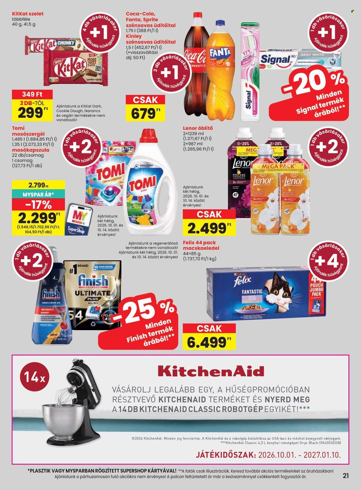 SPAR akciós újság érvényes:  - 2026.10.01 - 2026.10.07. 21. oldal Oldal 21