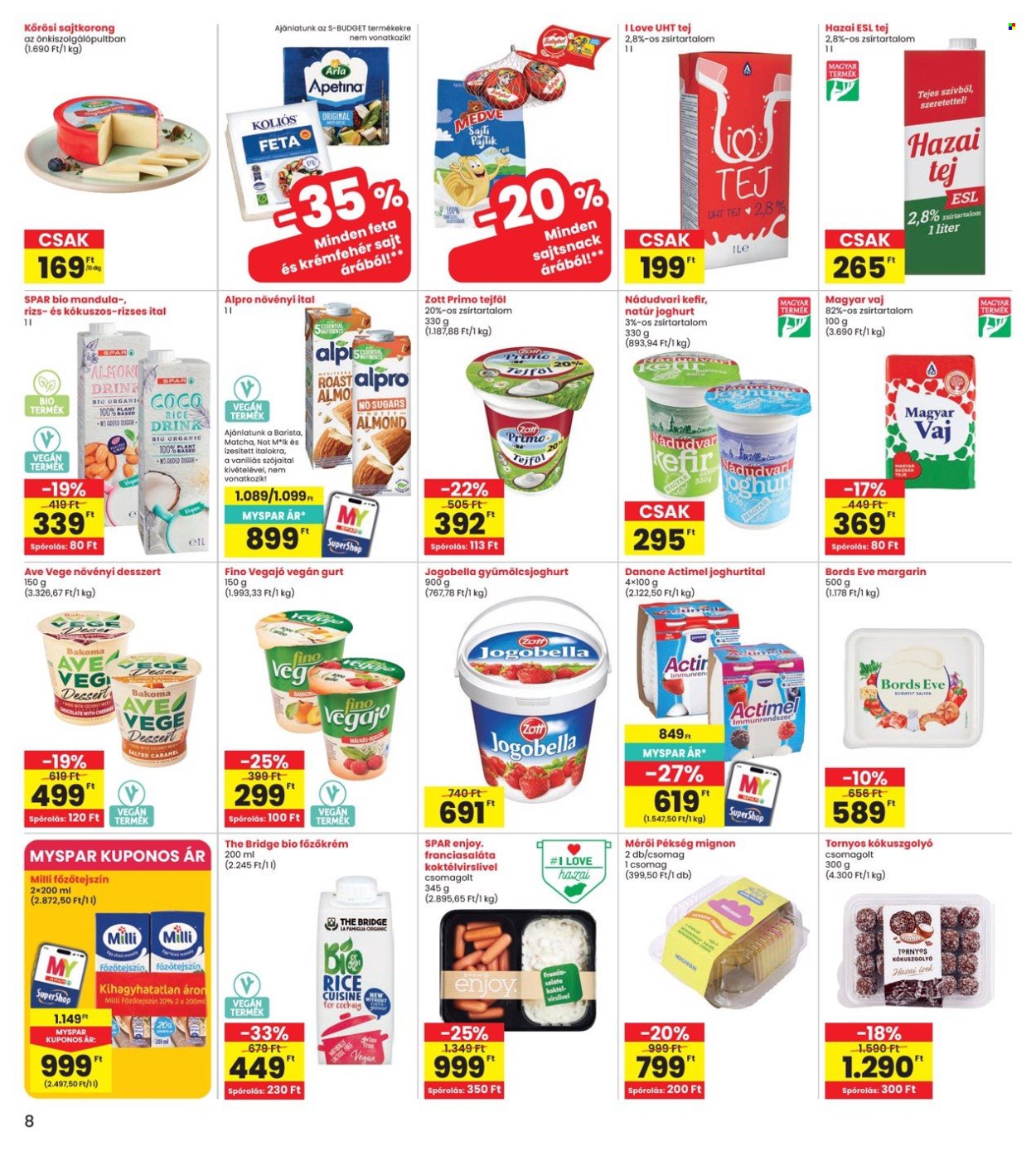 INTERSPAR akciós újság érvényes:  - 2026.10.01 - 2026.10.07. 8. oldal Oldal 8