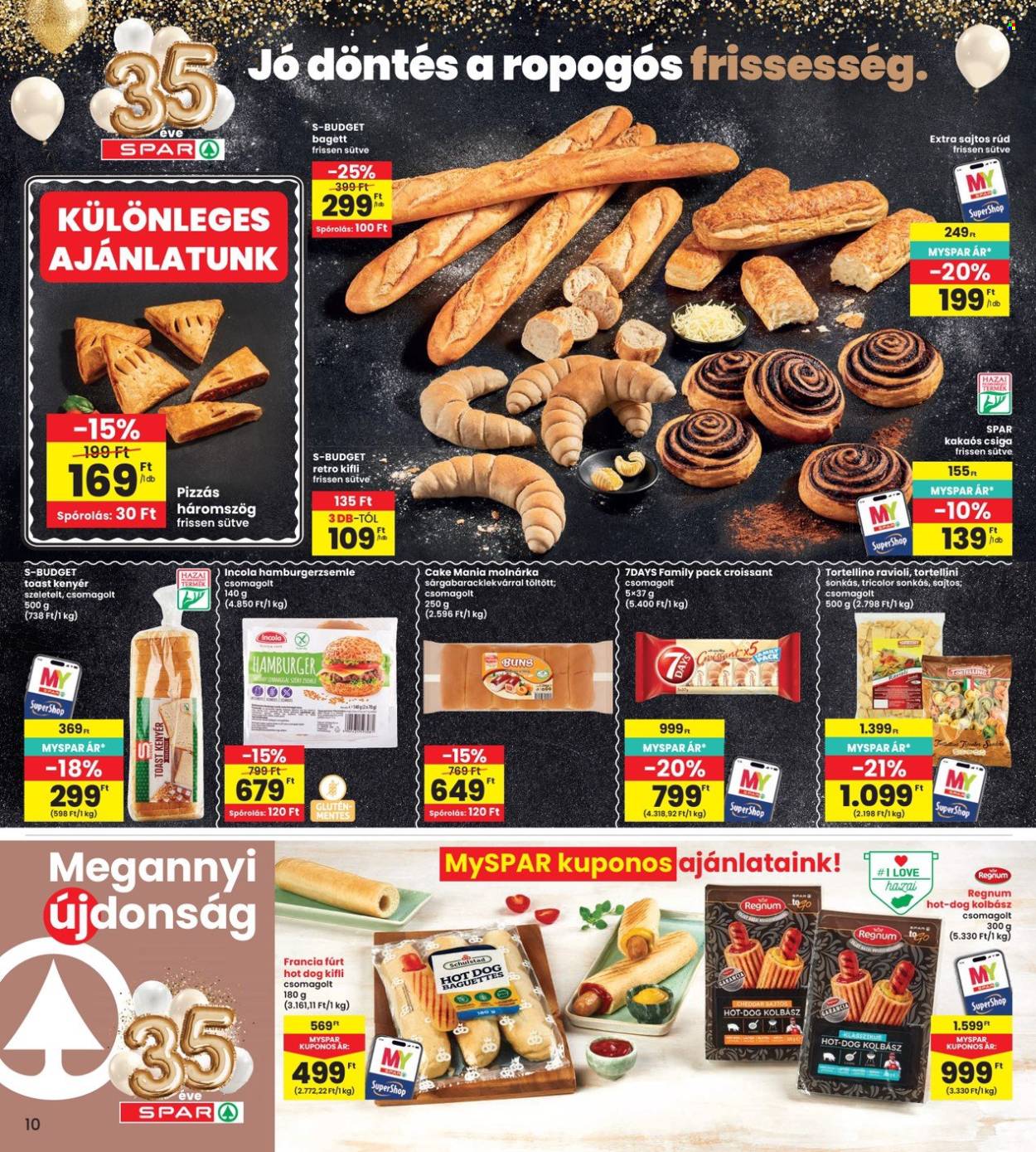 INTERSPAR akciós újság érvényes:  - 2026.10.01 - 2026.10.07. 10. oldal Oldal 10