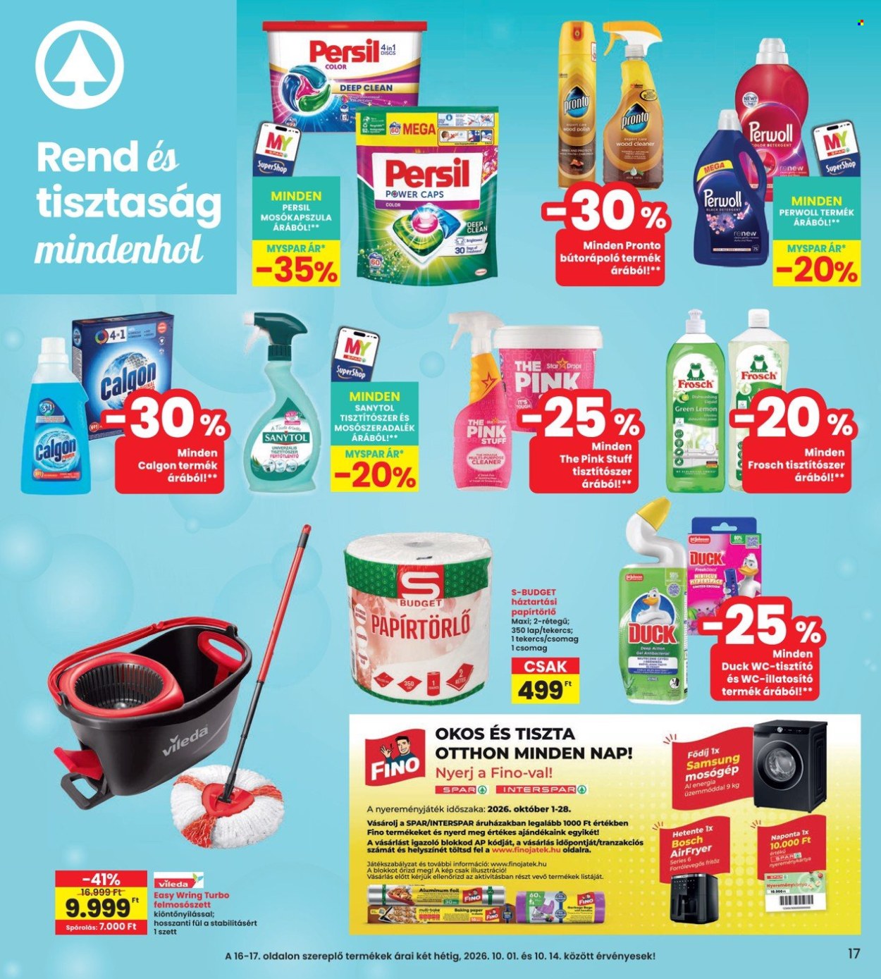 INTERSPAR akciós újság érvényes:  - 2026.10.01 - 2026.10.07. 17. oldal Oldal 17