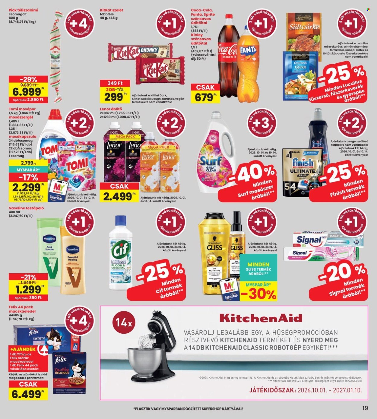 INTERSPAR akciós újság érvényes:  - 2026.10.01 - 2026.10.07. 19. oldal Oldal 19