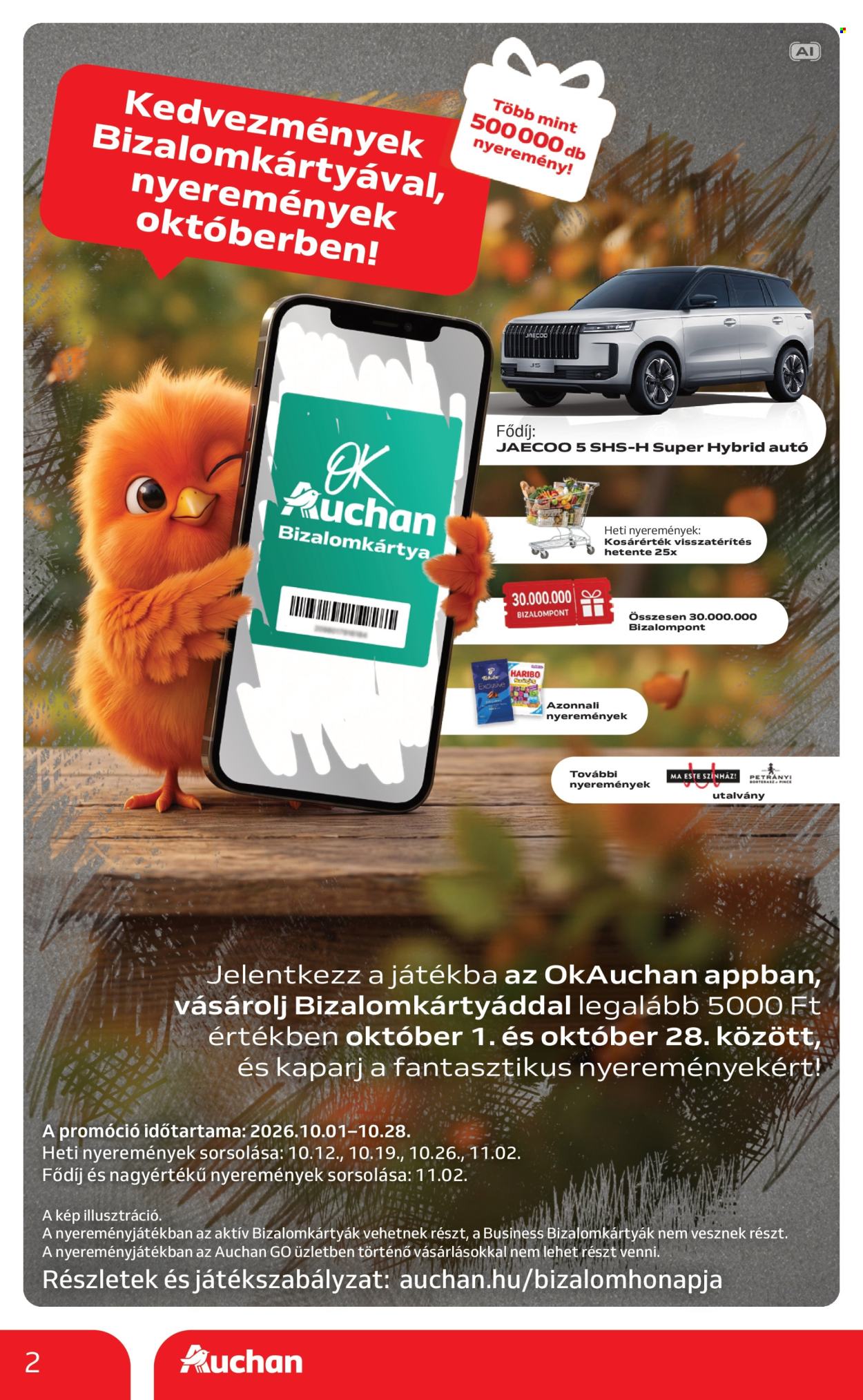 Auchan akciós újság érvényes:  - 2026.10.01 - 2026.10.07. 2. oldal Oldal 2