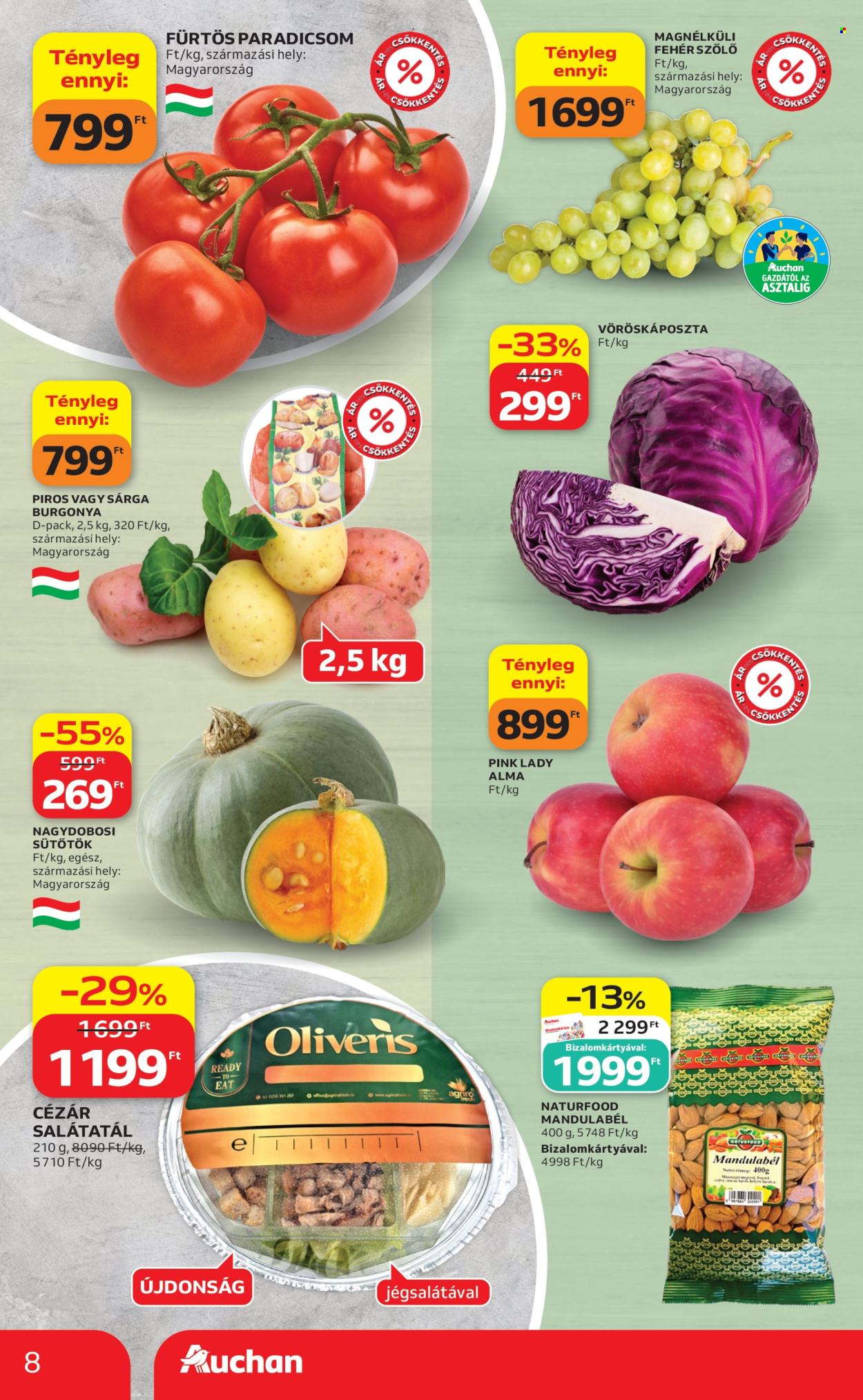 Auchan akciós újság érvényes:  - 2026.10.01 - 2026.10.07. 8. oldal Oldal 8