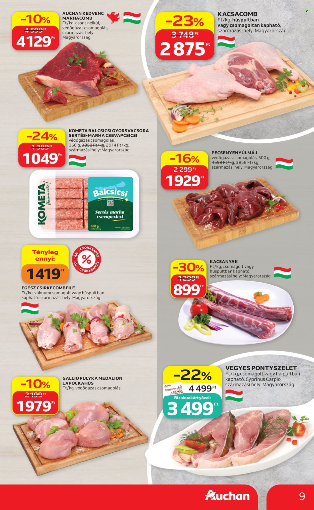 Auchan akciós újság érvényes:  - 2026.10.01 - 2026.10.07. 9. oldal Oldal 9