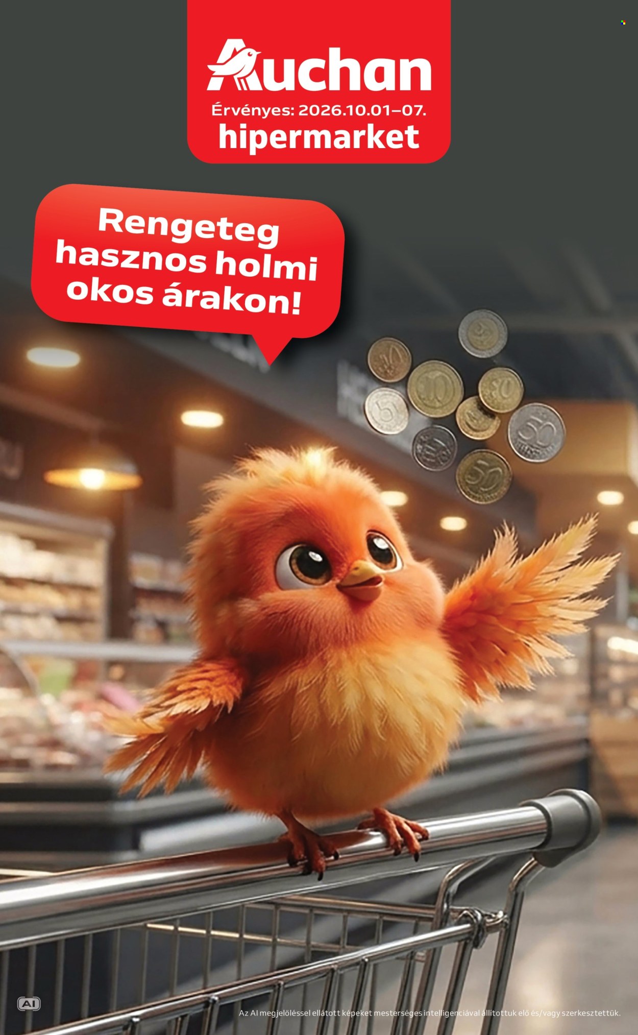 Auchan akciós újság érvényes:  - 2026.10.01 - 2026.10.07. 1. oldal Oldal 1
