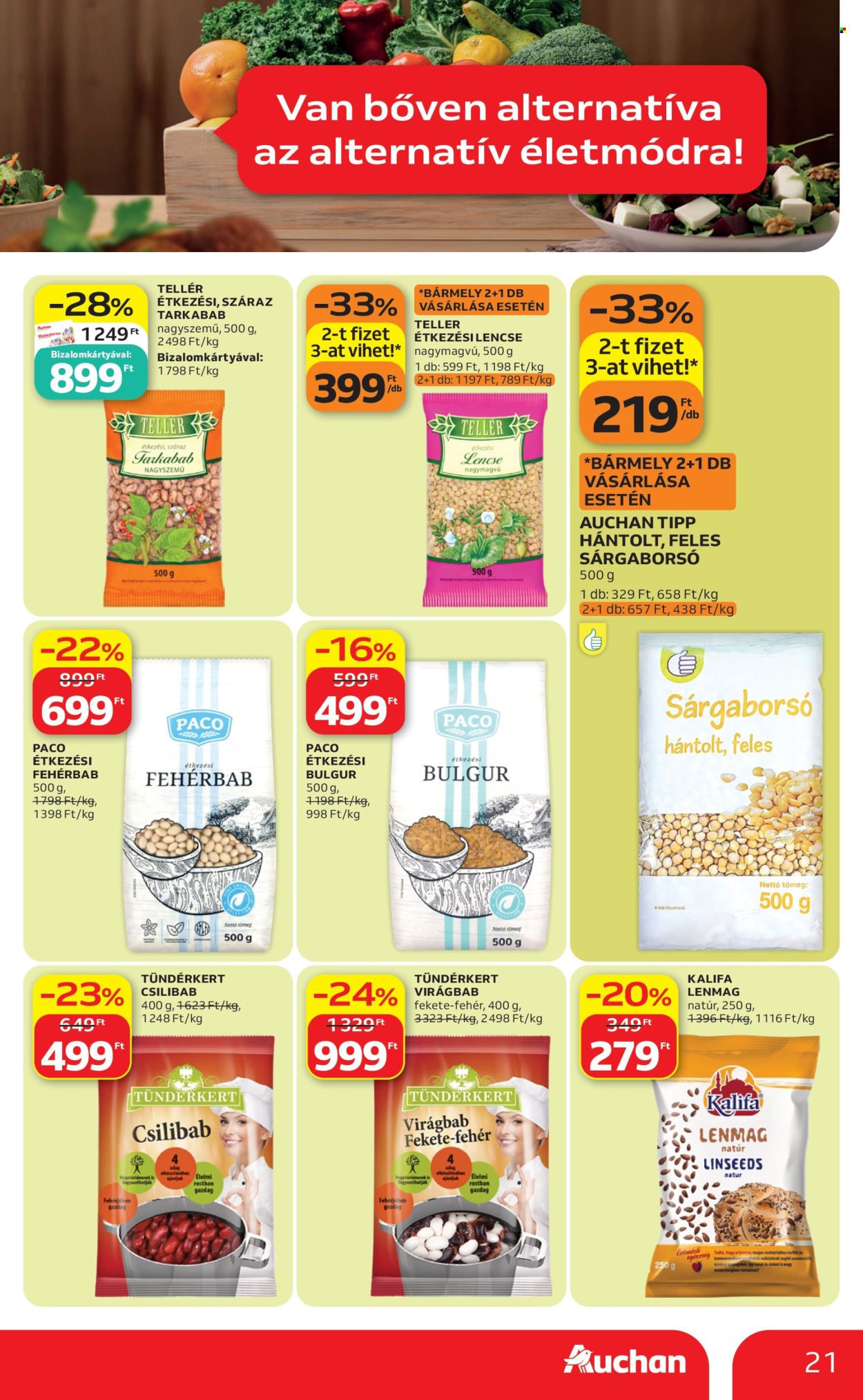 Auchan akciós újság érvényes:  - 2026.10.01 - 2026.10.07. 21. oldal Oldal 21