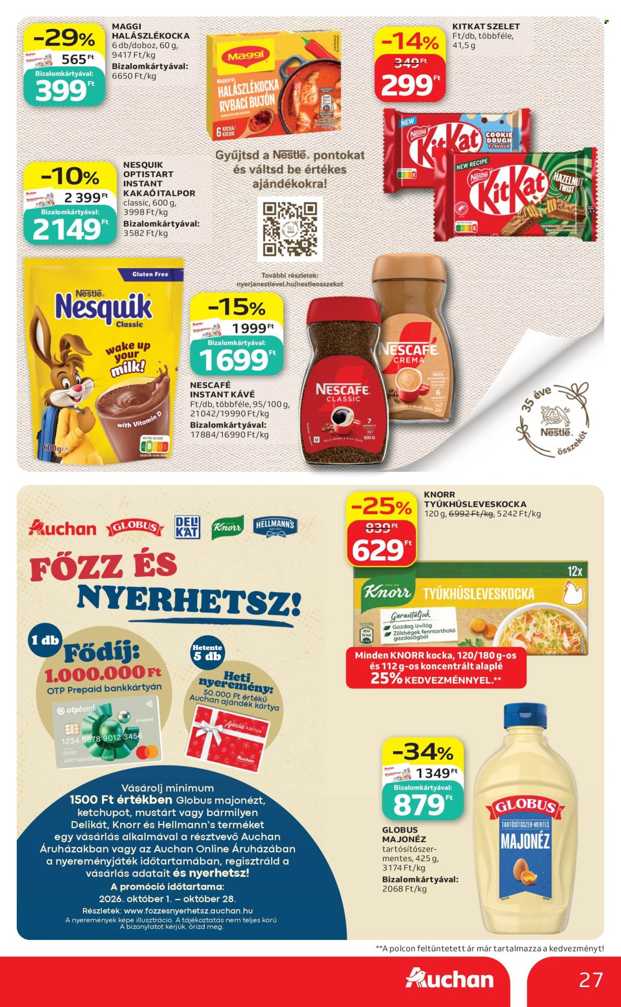 Auchan akciós újság érvényes:  - 2026.10.01 - 2026.10.07. 27. oldal Oldal 27