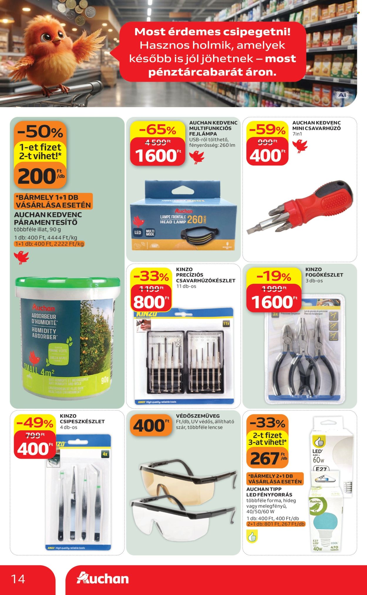 Auchan akciós újság érvényes:  - 2026.10.01 - 2026.10.07. 14. oldal Oldal 14