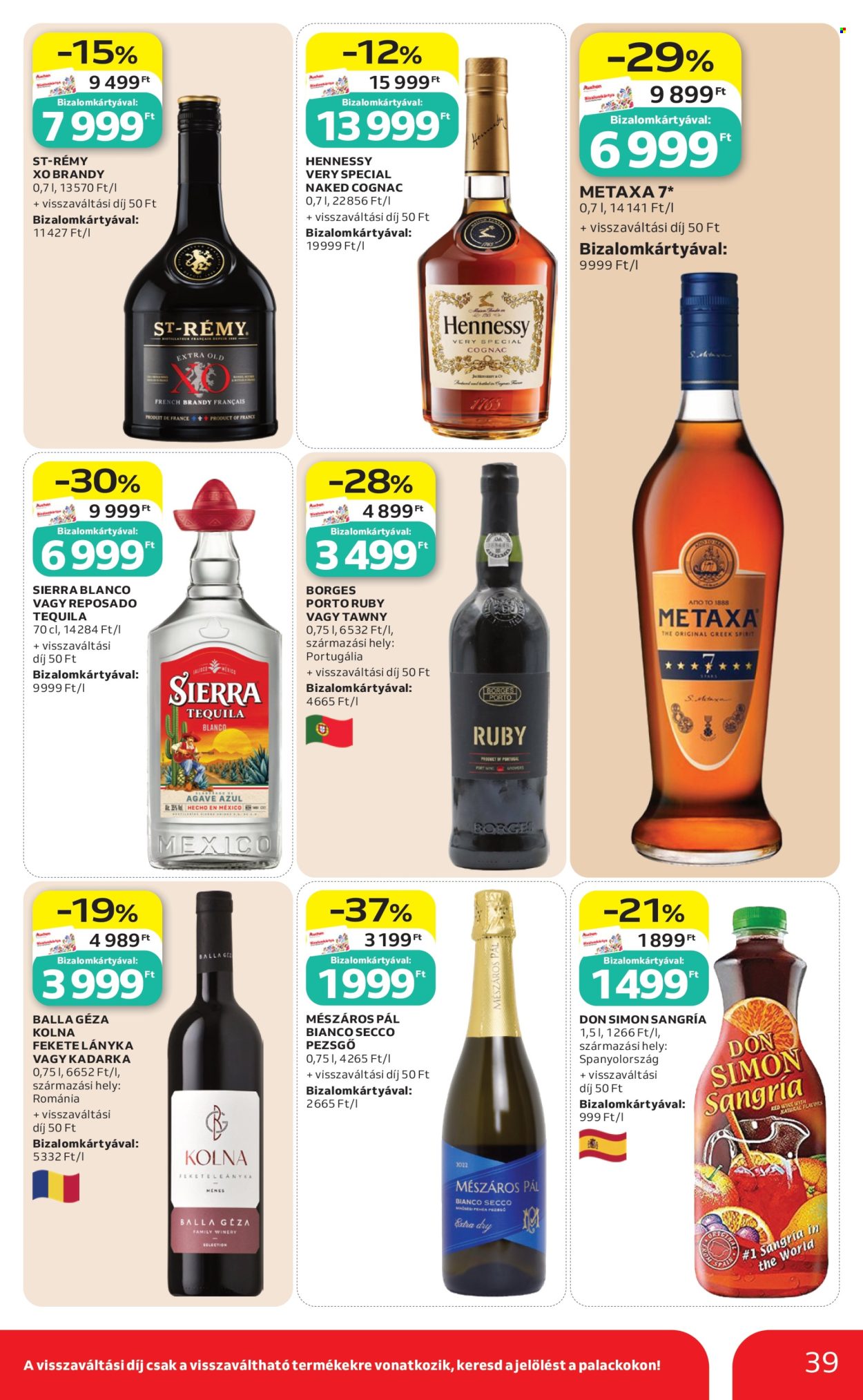 Auchan akciós újság érvényes:  - 2026.10.01 - 2026.10.07. 39. oldal Oldal 39