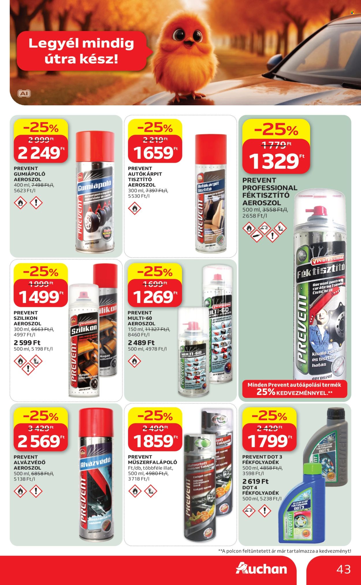 Auchan akciós újság érvényes:  - 2026.10.01 - 2026.10.07. 43. oldal Oldal 43