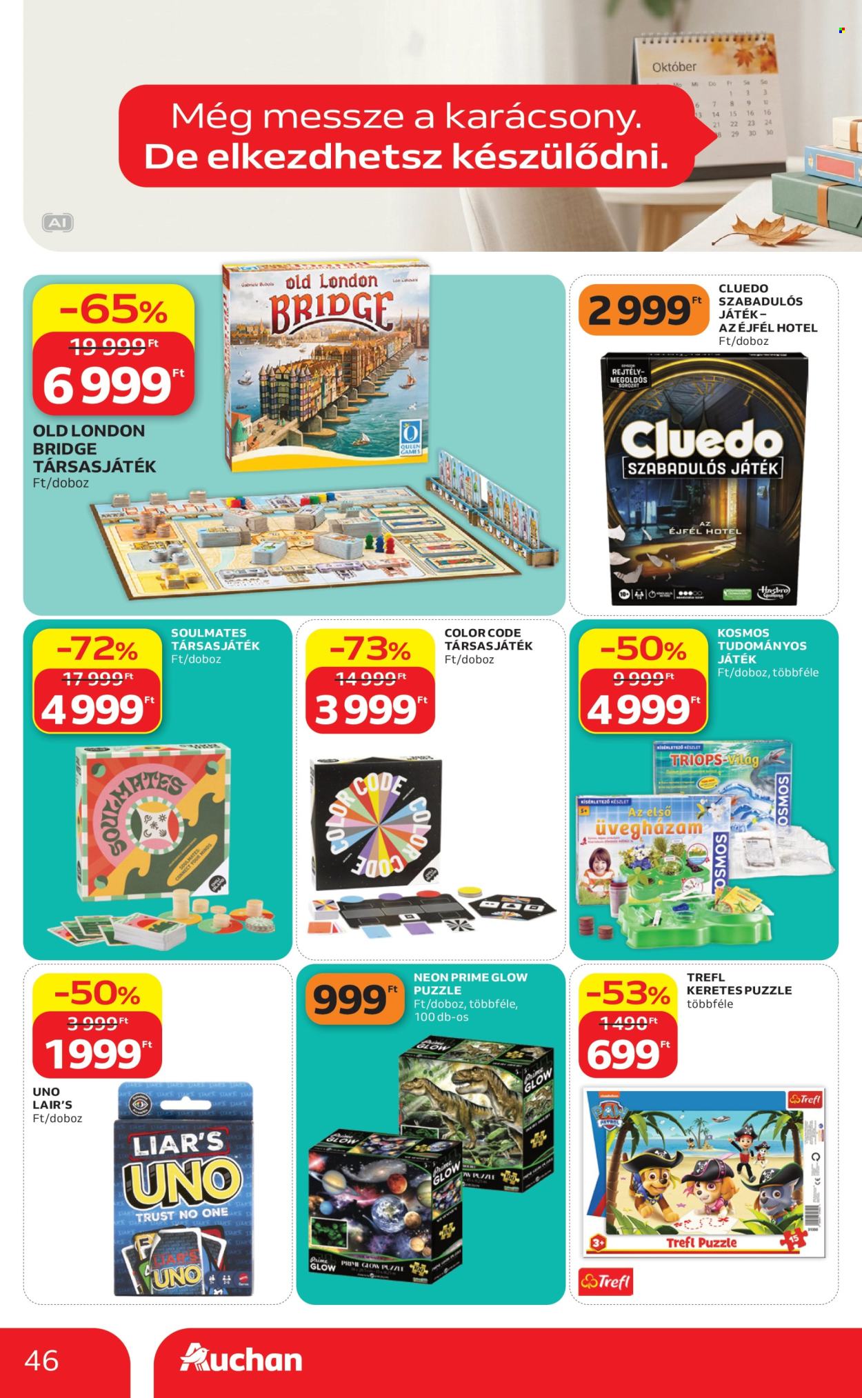 Auchan akciós újság érvényes:  - 2026.10.01 - 2026.10.07. 46. oldal Oldal 46