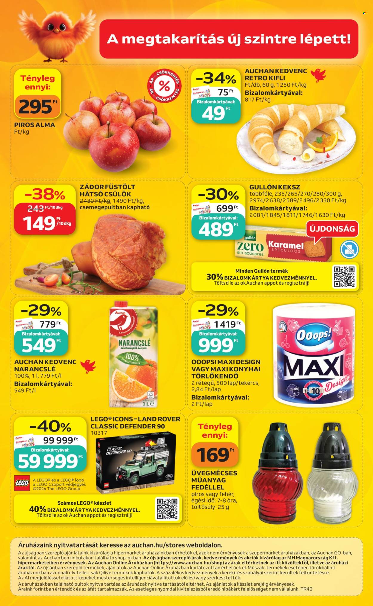 Auchan akciós újság érvényes:  - 2026.10.01 - 2026.10.07. 48. oldal Oldal 48