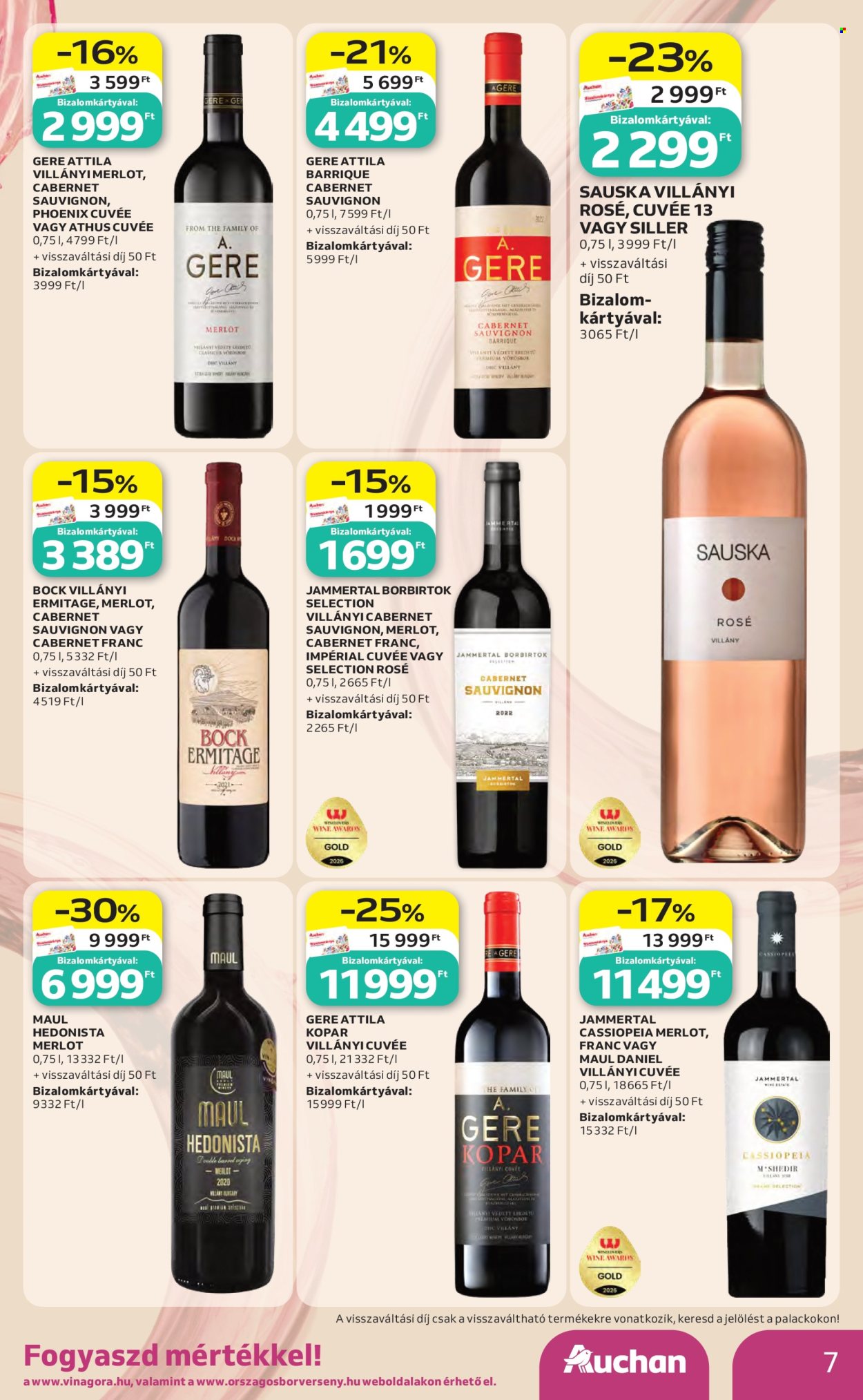 Auchan akciós újság érvényes:  - 2026.10.01 - 2026.10.21. 7. oldal Oldal 7