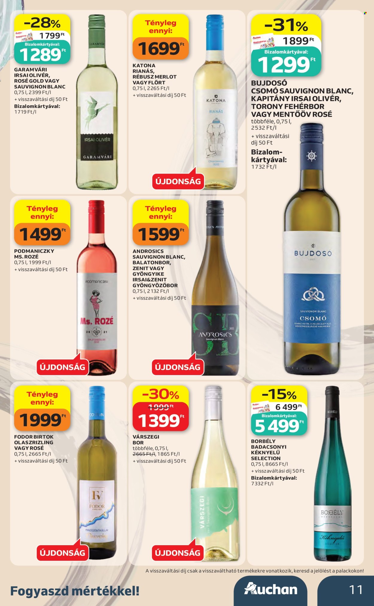 Auchan akciós újság érvényes:  - 2026.10.01 - 2026.10.21. 11. oldal Oldal 11